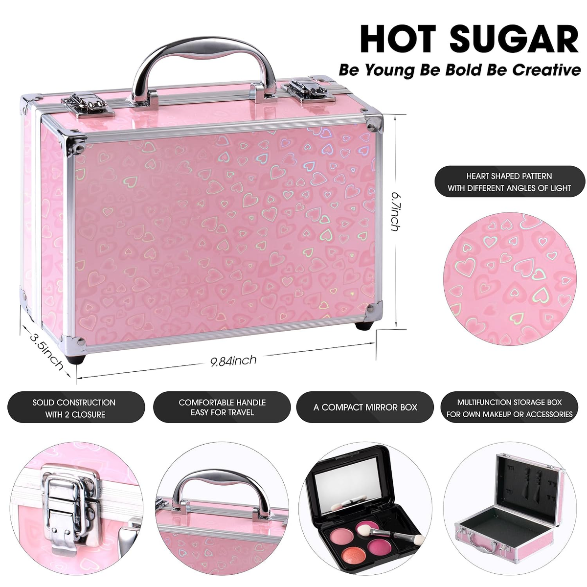 Makeup Kit for Teenager Girls (Pink Love)