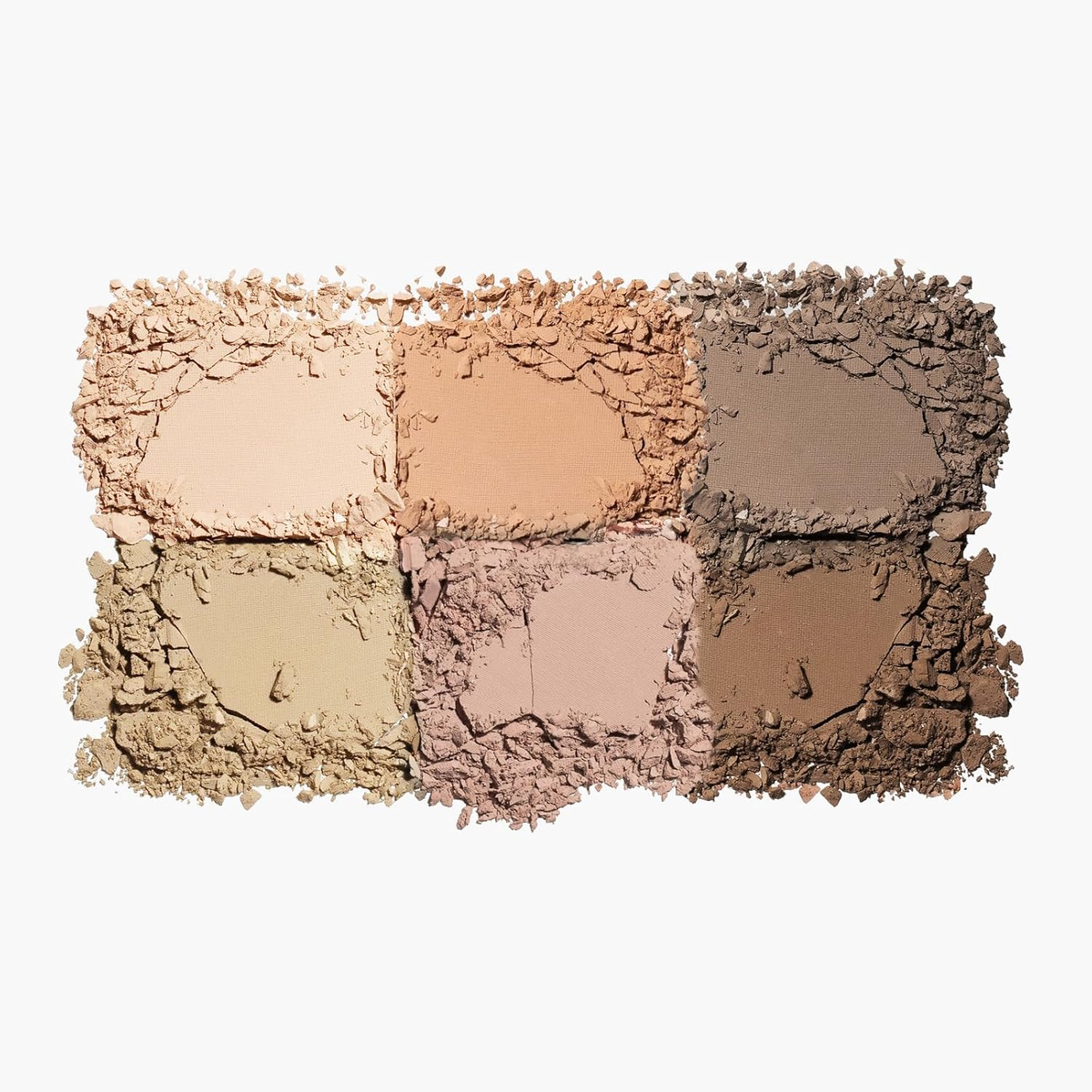 6 Color Nude Eyeshadow Palette Matte & Shimmer
