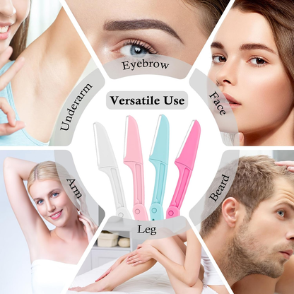 12-Pack Dermaplaning Face Razors for Women