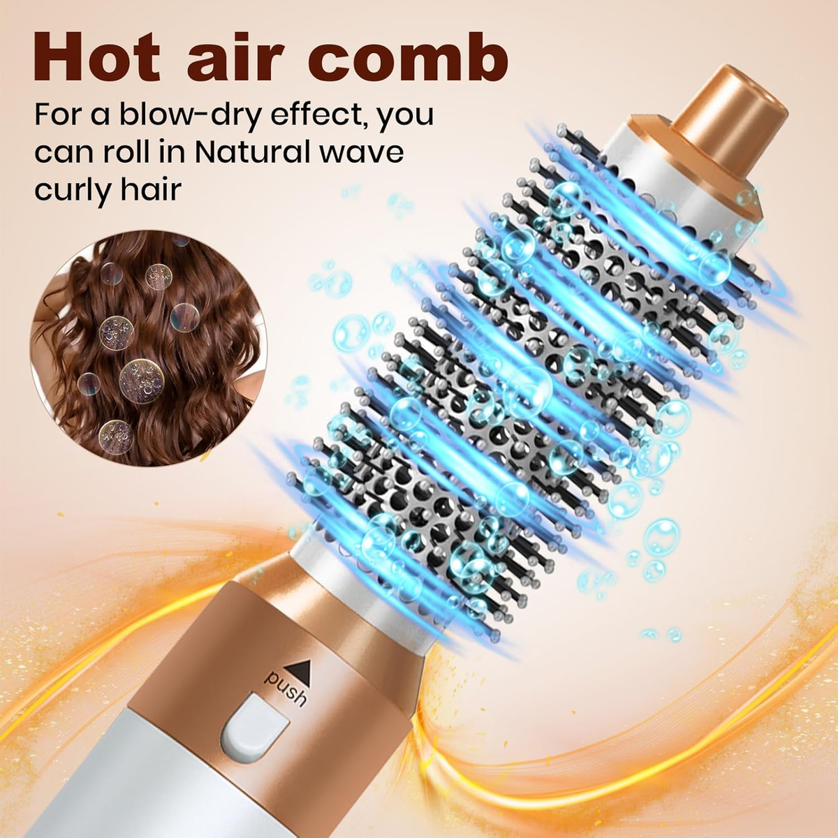 5-in-1 Hair Dryer Brush & Air Styler Hot Air Brush