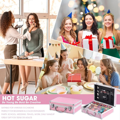 Makeup Kit for Teenager Girls (Pink Love)